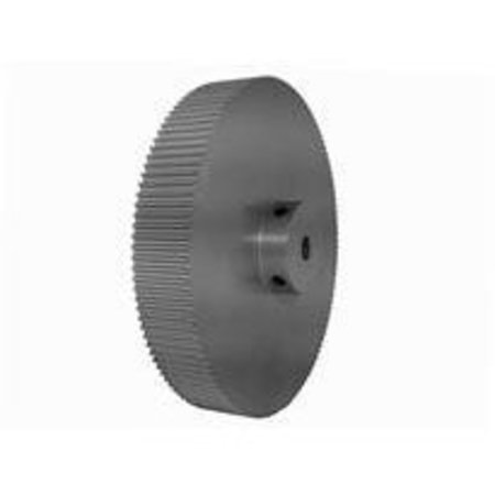 B B MANUFACTURING 120-3P15-6A4, Timing Pulley, Aluminum, Clear Anodized 120-3P15-6A4
